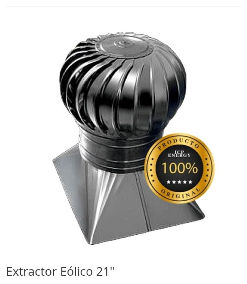 EXTRACTOR EOLICO DE 21 PULGADAS