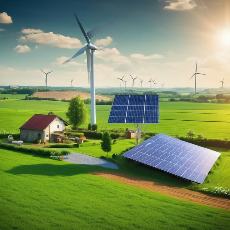 Energía renovable en un entorno productivo